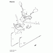 Схема узла: Руль & Тросики (Model executive p19) для Suzuki UH125 Burgman