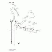 Схема узла: Руль & Тросики (Model k9 p37/model l0) для Suzuki DL650 V-Strom