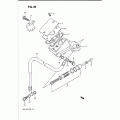 Схема вузла: Головний циліндр зчеплення (E18, e39) для Suzuki GSX-R1100