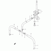 Схема вузла: Паливний кран Suzuki RGV250