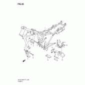 Схема вузла: Рама для Suzuki EN125