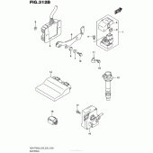 Схема вузла: Електроустаткування (Gsx-R750L6 E28) для Suzuki GSX-R750