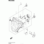 Схема вузла: Фара (Gsx-R750L5 E03) для Suzuki GSX-R750