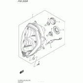 Схема вузла: Фара для Suzuki DL1000 V-Strom