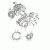 Схема вузла: Crackcase cover для Suzuki GS1000