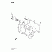Схема вузла: Циліндр для Suzuki AN650 Burgman (EU analogue of SkyWave)