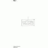 Схема вузла: Ремкомплект двигунів для Suzuki LS650 Boulevard S40