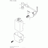 Схема узла: Электрооборудование для Suzuki DR-Z125 DR-Z125