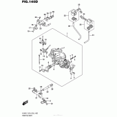 Схема вузла: Throttle Body (Vl800Tl7 E03) для Suzuki VL800 Boulevard C50