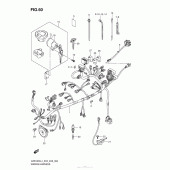 Схема вузла: Wiring Harness (Vzr1800L4 E03) для Suzuki VZR1800 Boulevard M109R