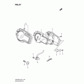 Схема узла: Спидометр (Gsr750al2 e21) для Suzuki GSR750