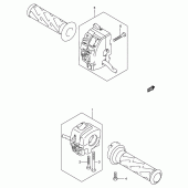 Схема вузла: Пульт управління рульової (An650ak5) для Suzuki AN650 Burgman (EU analogue of SkyWave)