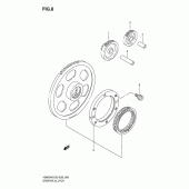 Схема узла: Привод стартера для Suzuki VS800 Boulevard S50