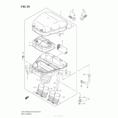 Схема узла: Воздушный фильтр для Suzuki GSX1300 Hayabusa