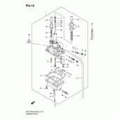 Схема вузла: Карбюратор для Suzuki DR-Z70