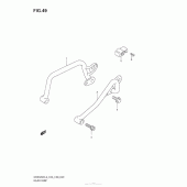 Схема вузла: Rear Grip (Dr650Sel3 E03) для Suzuki DR650 DR650SE