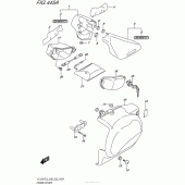 Схема вузла: Бічні панелі для Suzuki VL1500 Boulevard C90T