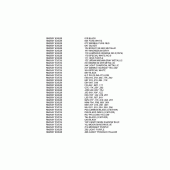 Схема вузла: Розшифровка кольору для Suzuki RM250