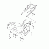 Схема вузла: Рама для Suzuki GSX1300 Hayabusa