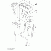Схема вузла: Спідометр для Suzuki DR-Z400 DR-Z400S