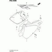 Схема вузла: Бічні панелі (Dr-Z400Sml6 E28) для Suzuki DR-Z400 DR-Z400SM
