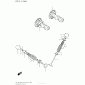 Схема вузла: Розподільний вал & Клапан для Suzuki DR-Z400 DR-Z400S