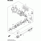 Схема вузла: Редуктор & Карданний вал Suzuki VZR1800 Boulevard M109R
