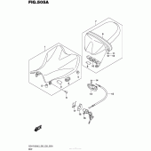 Схема вузла: Сидіння для Suzuki GSX-R1000