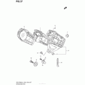 Схема вузла: Speedometer (Gsx-R600L4 E33) для Suzuki GSX-R600