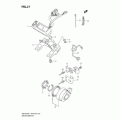 Схема узла: Спидометр (Rmx450zl1 e33) для Suzuki RMX450