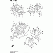 Схема вузла: Кришки картера для Suzuki GSX-R1000
