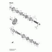 Схема вузла: Трансмісія для Suzuki VZR1800 Intruder M1800R/Boulevard M109R
