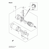 Схема узла: Стартер электрический для Suzuki DR-Z400 DR-Z400SM