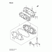 Схема вузла: Спідометр (Gsx1300rl1 e24) для Suzuki GSX1300 Hayabusa
