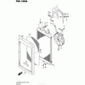 Схема вузла: Радіатор для Suzuki VL1500 Boulevard C90T