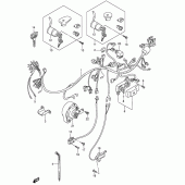 Схема вузла: Електропроводка (Vs1400glpk4) для Suzuki VS1400 Intruder 1400