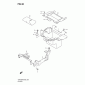 Схема вузла: Тримач інструменту для Suzuki VZR1800 Intruder M1800R/ Boulevard M109R