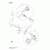 Схема вузла: Turnsignal Lamp (Vzr1800Zl4 E33) для Suzuki VZR1800 Boulevard M109R