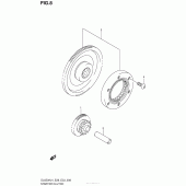 Схема узла: Привод стартера для Suzuki DL650 V-Strom