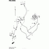 Схема вузла: Front Brake Hose (Uh200Al6 P28) для Suzuki UH200 Burgman