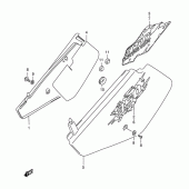 Схема вузла: Бічні панелі (Model r/s) для Suzuki DR350