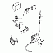 Схема узла: Электрооборудование для Suzuki TS125