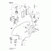 Схема вузла: Електрообладнання (Vzr1800zl2 e19) ​​для Suzuki VZR1800 Intruder M1800R/ Boulevard M109R