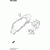 Схема вузла: Центральна панель для Suzuki GSX-R1000