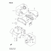 Схема узла: Поворотники для Suzuki VLR1800 Intruder C1800R/ Boulevard C109R