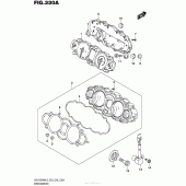 Схема вузла: Speedometer (Gsx1300Ral5 E03) для Suzuki GSX1300 Hayabusa