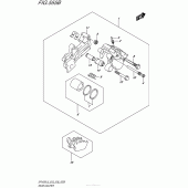 Схема вузла: Задній гальмівний супорт (Sfv650L5 E28) для Suzuki SFV650 Gladius