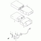 Схема узла: Импульсный датчик для Suzuki GSX-R400