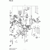Схема вузла: Wiring Harness (An650L4 E03) для Suzuki AN650 Burgman (EU analogue of SkyWave)