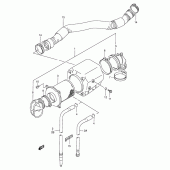 Схема узла: Воздушный фильтр (Front) для Suzuki VX800 VX800